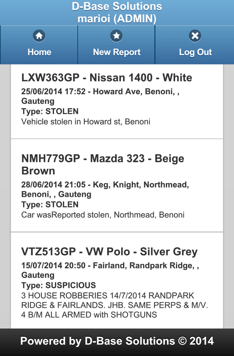 SUSVETS Find Results